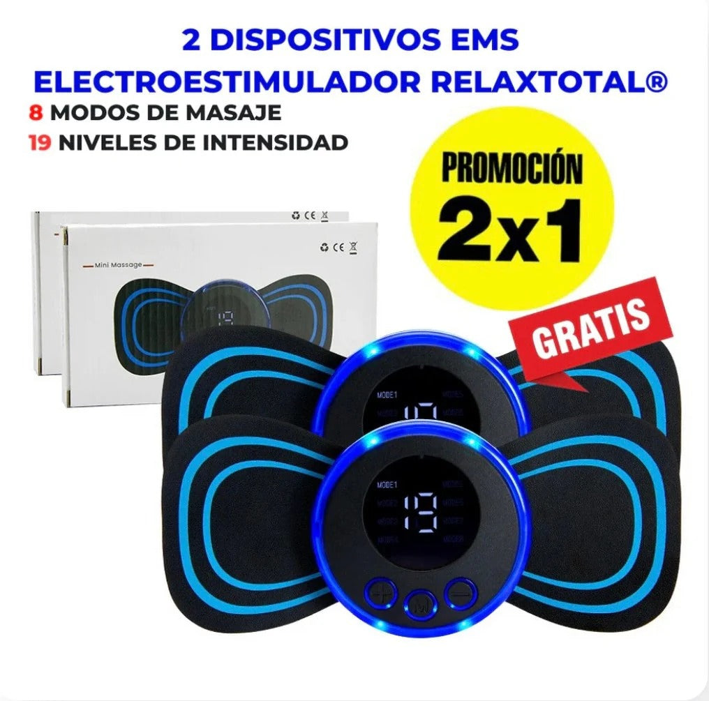 Masajeador eléctrico + Otro gratis, Oferta 2x1
