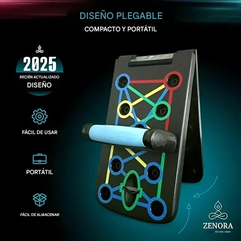 Tabla Multifuncional para Flexiones -  Ejercita Todo tu Cuerpo desde Casa